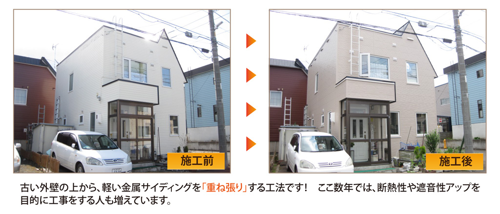 �����T�C�f�B���O�J�o�[�H�@�̎{�H��@�D�y